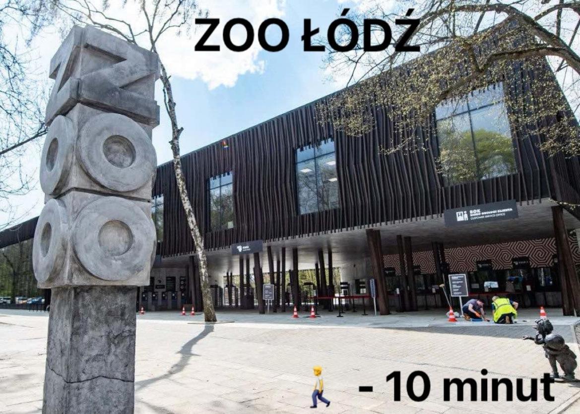 Scandinavian Zoo Atlas Arena Retkinia District Parking Łódź Esterno foto